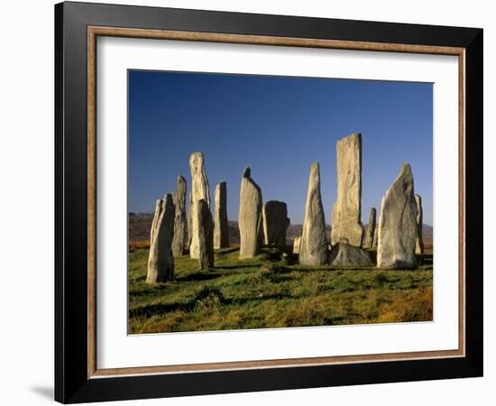 Callanish Standing Stones, Isle of Lewis, Outer Hebrides, Scotland-Patrick Dieudonne-Framed Photographic Print