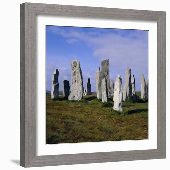 Callanish Standing Stones, Lewis, Outer Hebrides, Scotland, UK, Europe-Michael Jenner-Framed Photographic Print