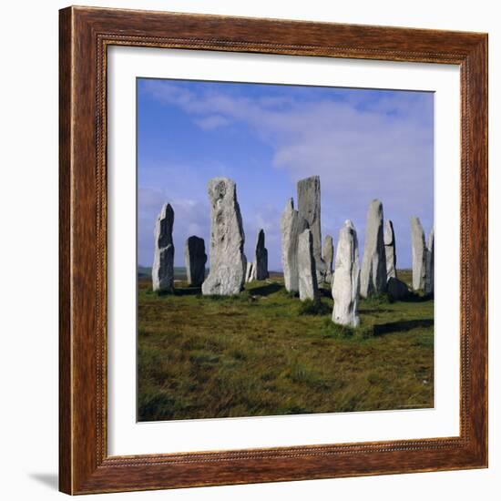 Callanish Standing Stones, Lewis, Outer Hebrides, Scotland, UK, Europe-Michael Jenner-Framed Photographic Print