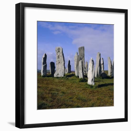 Callanish Standing Stones, Lewis, Outer Hebrides, Scotland, UK, Europe-Michael Jenner-Framed Photographic Print