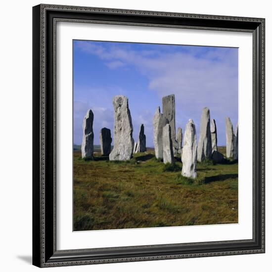 Callanish Standing Stones, Lewis, Outer Hebrides, Scotland, UK, Europe-Michael Jenner-Framed Photographic Print