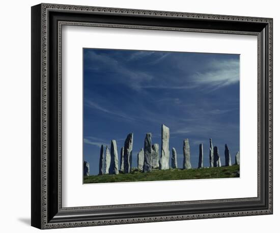 Callanish Stone Circle, Lewis, Outer Hebrides, Western Isles, Scotland, United Kingdom, Europe-Woolfitt Adam-Framed Photographic Print