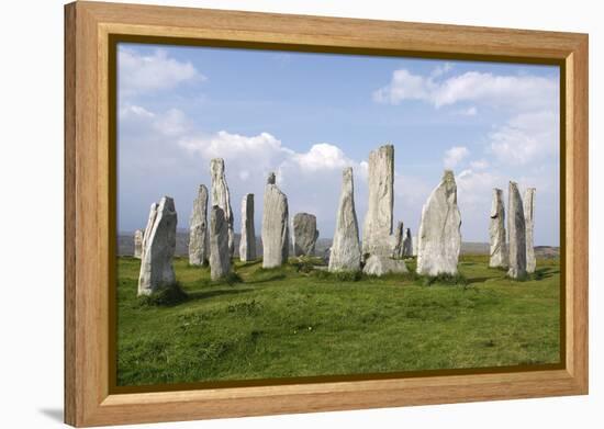 Callanish Stones, Isle of Lewis, Outer Hebrides, Scotland, 2009-Peter Thompson-Framed Premier Image Canvas