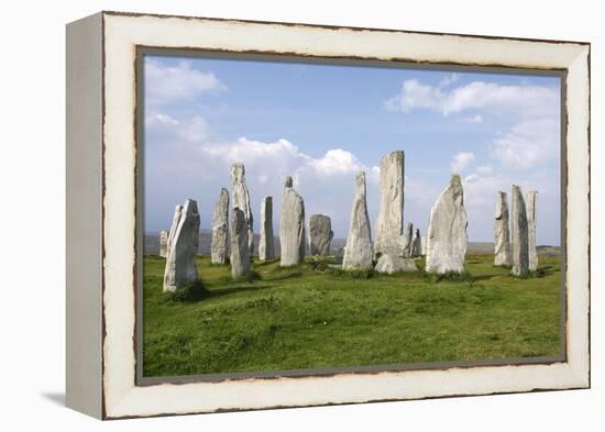 Callanish Stones, Isle of Lewis, Outer Hebrides, Scotland, 2009-Peter Thompson-Framed Premier Image Canvas