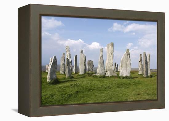 Callanish Stones, Isle of Lewis, Outer Hebrides, Scotland, 2009-Peter Thompson-Framed Premier Image Canvas