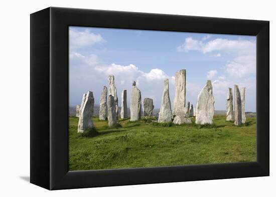 Callanish Stones, Isle of Lewis, Outer Hebrides, Scotland, 2009-Peter Thompson-Framed Premier Image Canvas