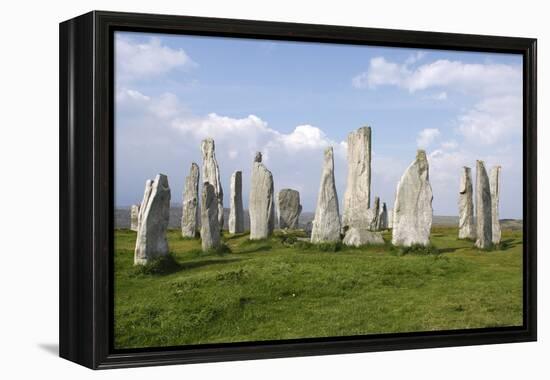 Callanish Stones, Isle of Lewis, Outer Hebrides, Scotland, 2009-Peter Thompson-Framed Premier Image Canvas