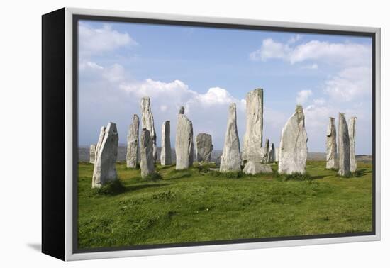 Callanish Stones, Isle of Lewis, Outer Hebrides, Scotland, 2009-Peter Thompson-Framed Premier Image Canvas