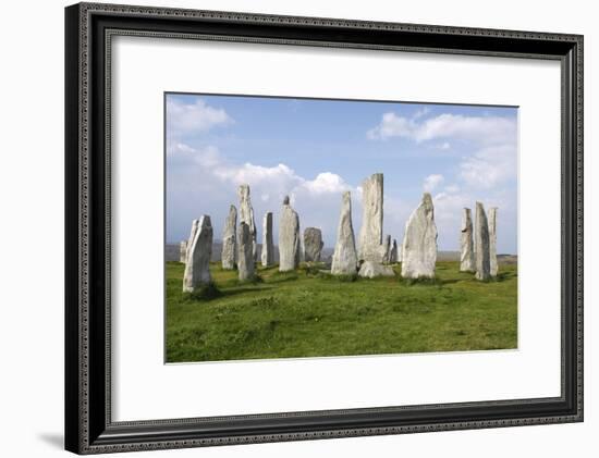 Callanish Stones, Isle of Lewis, Outer Hebrides, Scotland, 2009-Peter Thompson-Framed Photographic Print