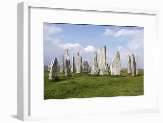 Callanish Stones, Isle of Lewis, Outer Hebrides, Scotland, 2009-Peter Thompson-Framed Photographic Print