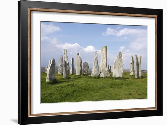 Callanish Stones, Isle of Lewis, Outer Hebrides, Scotland, 2009-Peter Thompson-Framed Photographic Print