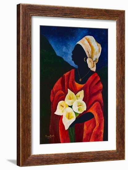 Callas Five, 2017 (Acrylic on Canvas)-Patricia Brintle-Framed Giclee Print