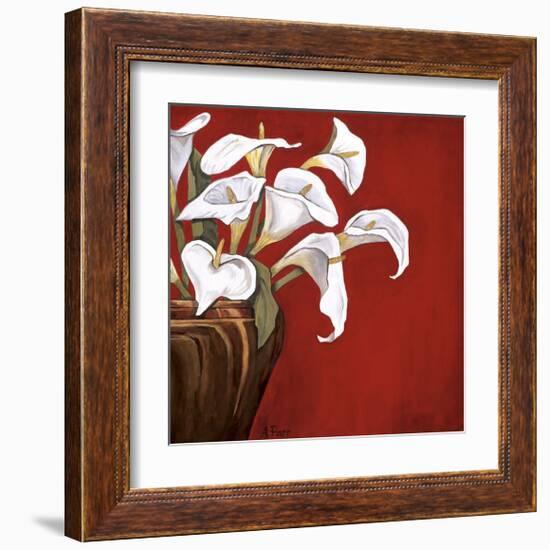 Callas on Red-Ann Parr-Framed Giclee Print