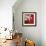 Callas on Red-Ann Parr-Framed Giclee Print displayed on a wall