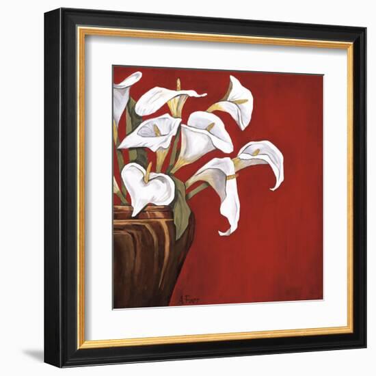 Callas on Red-Ann Parr-Framed Giclee Print