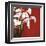 Callas on Red-Ann Parr-Framed Giclee Print