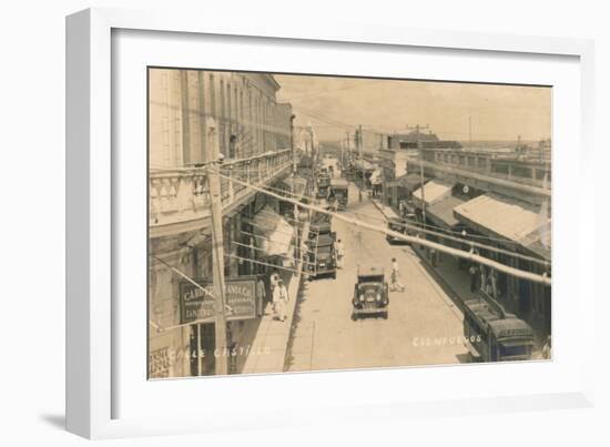 Calle Castillo, Cienfuegos, Cuba, c1900-Unknown-Framed Giclee Print