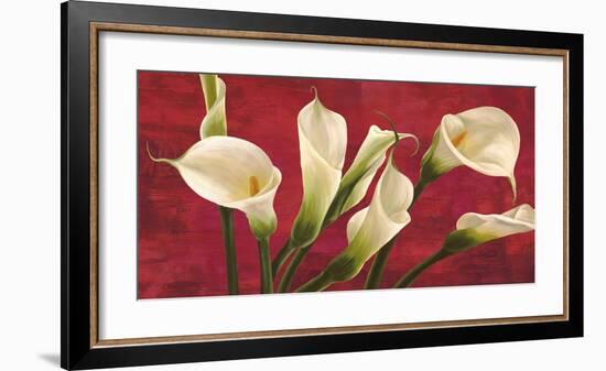 Calle in rosso-Serena Biffi-Framed Art Print