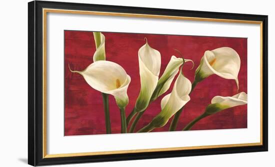 Calle in rosso-Serena Biffi-Framed Art Print