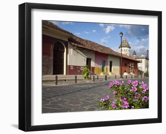 Calle La Calzada, Granada, Nicaragua, Central America-Jane Sweeney-Framed Photographic Print