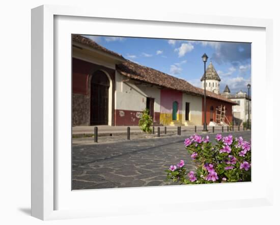 Calle La Calzada, Granada, Nicaragua, Central America-Jane Sweeney-Framed Photographic Print