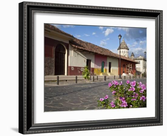 Calle La Calzada, Granada, Nicaragua, Central America-Jane Sweeney-Framed Photographic Print