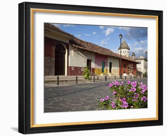 Calle La Calzada, Granada, Nicaragua, Central America-Jane Sweeney-Framed Photographic Print