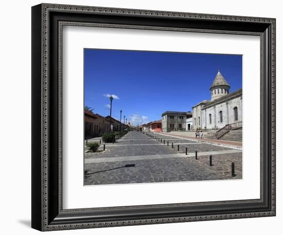 Calle La Calzada, Granada, Nicaragua, Central America-Wendy Connett-Framed Photographic Print