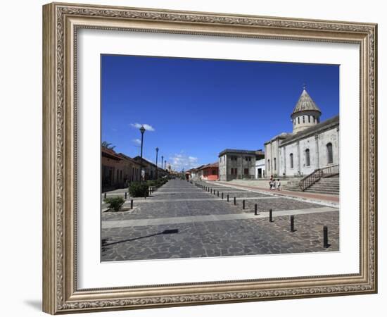 Calle La Calzada, Granada, Nicaragua, Central America-Wendy Connett-Framed Photographic Print