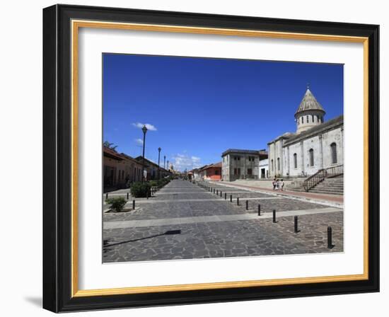 Calle La Calzada, Granada, Nicaragua, Central America-Wendy Connett-Framed Photographic Print