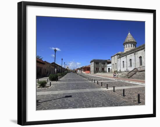 Calle La Calzada, Granada, Nicaragua, Central America-Wendy Connett-Framed Photographic Print