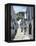 Calle San Sebastian, a Narrow Street in Mountain Village, Mijas, Malaga, Andalucia, Spain-Pearl Bucknall-Framed Premier Image Canvas