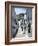 Calle San Sebastian, a Narrow Street in Mountain Village, Mijas, Malaga, Andalucia, Spain-Pearl Bucknall-Framed Photographic Print