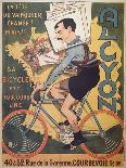 Poster Advertising 'Alcyon' Cycles with the Winners of Tour de France Faber-Michel, called Mich Liebeaux-Giclee Print