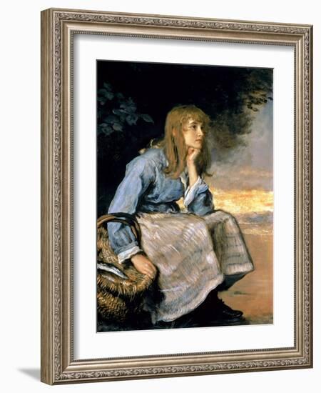 Caller Herrin'-John Everett Millais-Framed Giclee Print