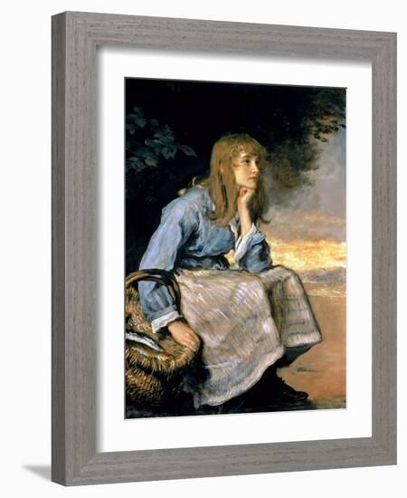 Caller Herrin'-John Everett Millais-Framed Giclee Print