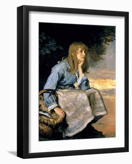 Caller Herrin'-John Everett Millais-Framed Giclee Print