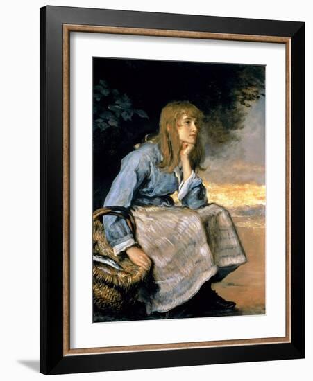 Caller Herrin'-John Everett Millais-Framed Giclee Print