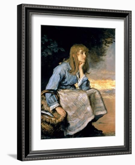 Caller Herrin'-John Everett Millais-Framed Giclee Print