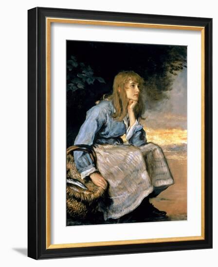 Caller Herrin'-John Everett Millais-Framed Giclee Print