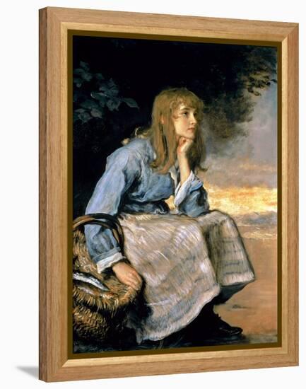 Caller Herrin'-John Everett Millais-Framed Premier Image Canvas