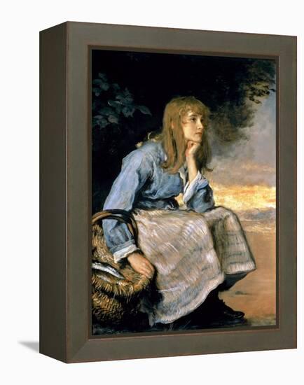 Caller Herrin'-John Everett Millais-Framed Premier Image Canvas