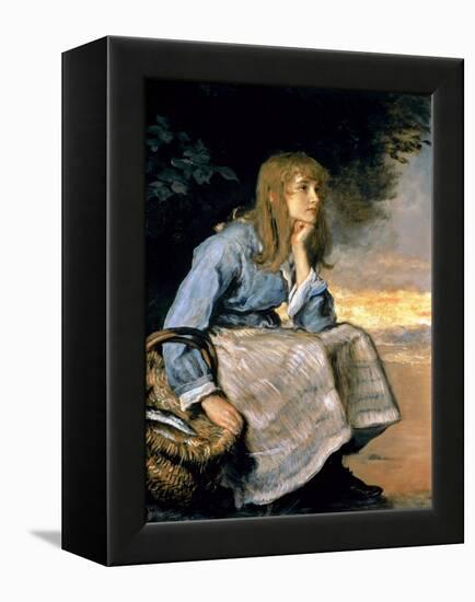 Caller Herrin'-John Everett Millais-Framed Premier Image Canvas