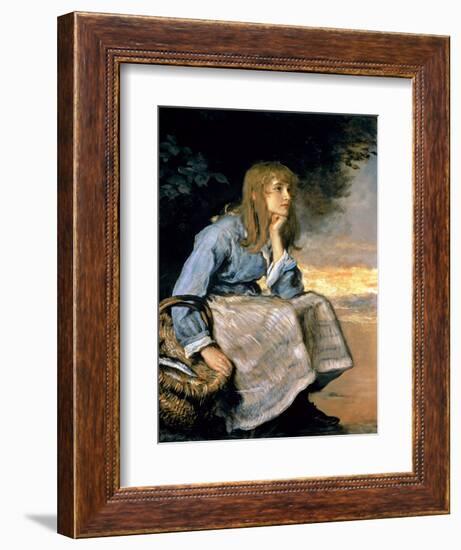 Caller Herrin'-John Everett Millais-Framed Giclee Print