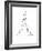 Calligram by French Poet Guillaume Apollinaire, 1918 : Eiffel Tower-null-Framed Photo