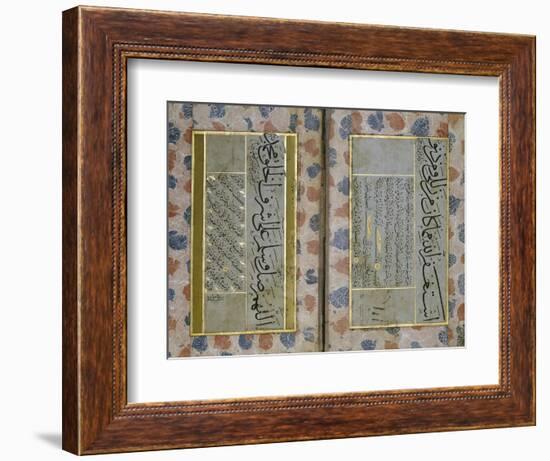 Calligraphic Exercises-null-Framed Giclee Print