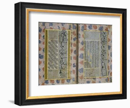 Calligraphic Exercises-null-Framed Giclee Print