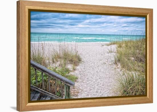 Calling Me-Mary Lou Johnson-Framed Stretched Canvas