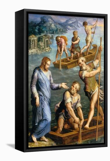 Calling of St. Peter and St. Andrew-Giorgio Vasari-Framed Premier Image Canvas