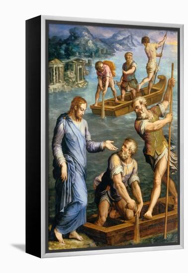 Calling of St. Peter and St. Andrew-Giorgio Vasari-Framed Premier Image Canvas